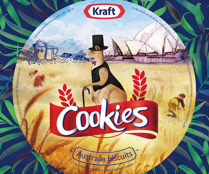 品牌形象 產(chǎn)品包裝設(shè)計 ' 《四季什錦曲奇》系列禮盒